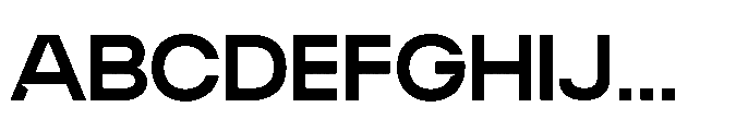 Algan Black Font UPPERCASE