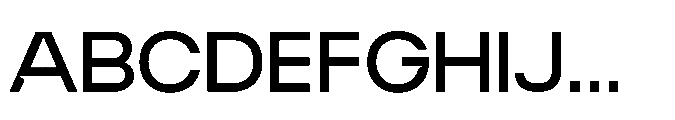 Algan Bold Font UPPERCASE