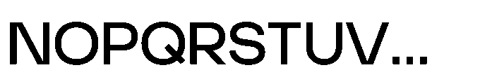 Algan Bold Font UPPERCASE
