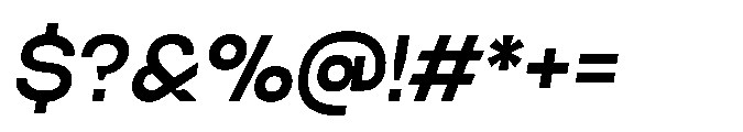 Algan Extra Bold Italic Font OTHER CHARS
