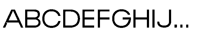 Algan Medium Font UPPERCASE