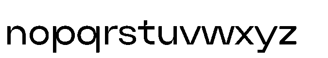 Algan Medium Font LOWERCASE