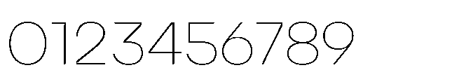 Algan Thin Font OTHER CHARS