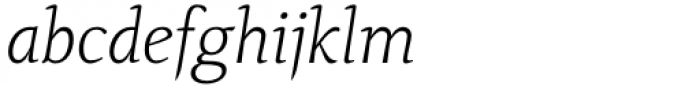 Algarabia Italic Font LOWERCASE