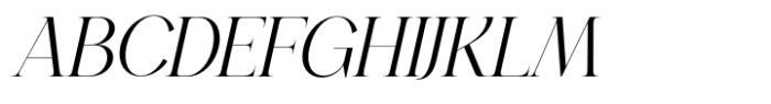 Algatha Italic Font UPPERCASE