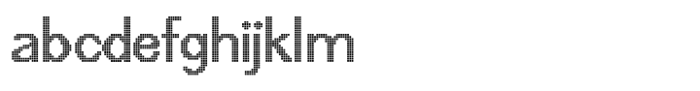 Alger Blanche Pixel Regular Font LOWERCASE