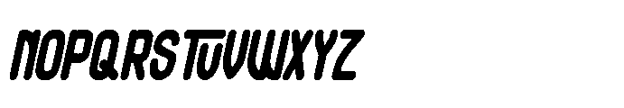Algojo Italic Regular Font UPPERCASE