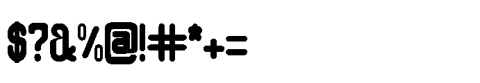 Algojo Regular Font OTHER CHARS