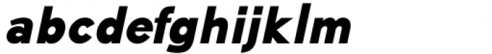 Algoria Black Italic Font LOWERCASE