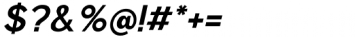 Algoria Bold Condensed Italic Font OTHER CHARS