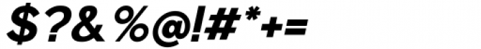 Algoria Extra Bold Italic Font OTHER CHARS