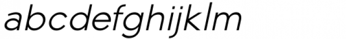Algoria Light Italic Font LOWERCASE