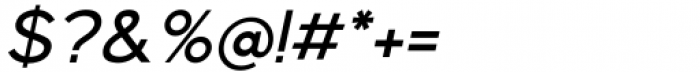 Algoria Medium Italic Font OTHER CHARS
