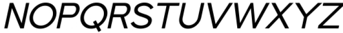 Algoria Medium Italic Font UPPERCASE