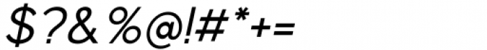 Algoria Regular Condensed Italic Font OTHER CHARS