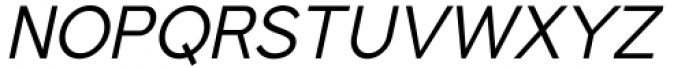 Algoria Regular Condensed Italic Font UPPERCASE