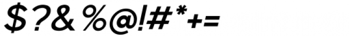 Algoria Semi Bold Italic Font OTHER CHARS