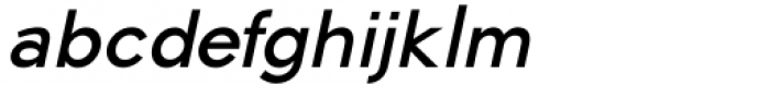 Algoria Semi Bold Italic Font LOWERCASE
