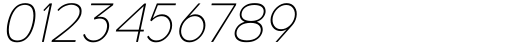 Algoria Thin Condensed Italic Font OTHER CHARS