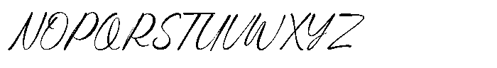 Alicer Script Regular Font UPPERCASE