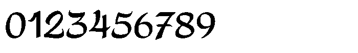 Alidin Bold Font OTHER CHARS