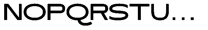 Alienasi O Font UPPERCASE