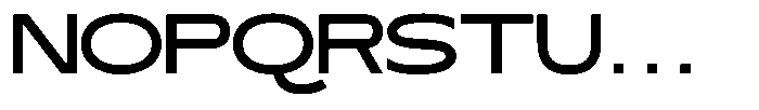 Alienasi O Font LOWERCASE
