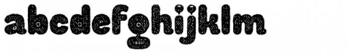 Aliengo Rough Font LOWERCASE