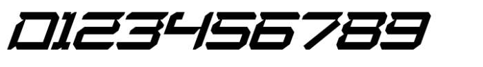 Aliensrobot Cyberpunk Italic Font OTHER CHARS