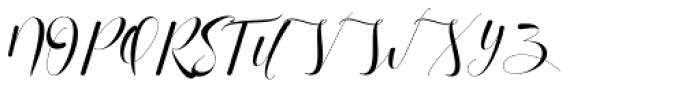 Alifia Regular Font UPPERCASE