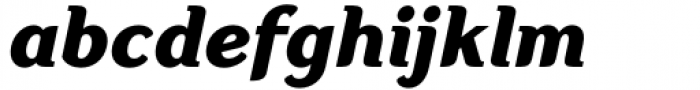 Aligarh Extra Bold Italic Font LOWERCASE