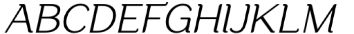Aligarh Extra Light Italic Font UPPERCASE
