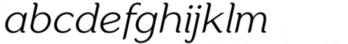 Aligarh Extra Light Italic Font LOWERCASE