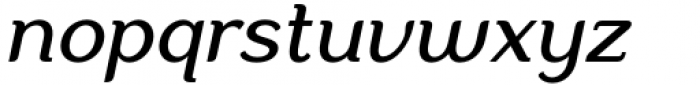 Aligarh Italic Font LOWERCASE