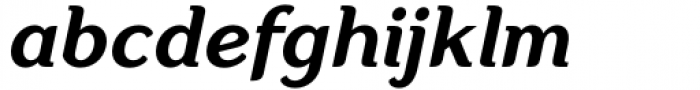 Aligarh Semi Bold Italic Font LOWERCASE