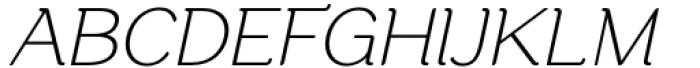 Aligarh Thin Italic Font UPPERCASE