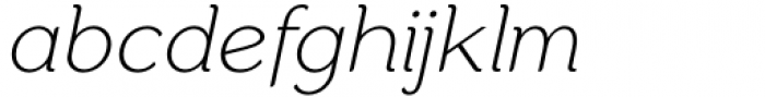 Aligarh Thin Italic Font LOWERCASE