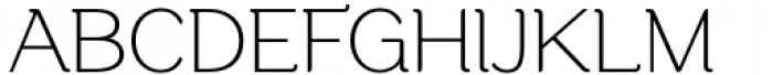 Aligarh Thin Font UPPERCASE