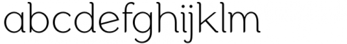 Aligarh Thin Font LOWERCASE