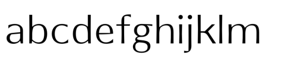 Alige Light Font LOWERCASE