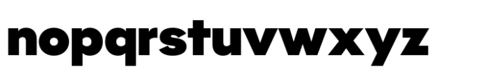 Aligne Black Font LOWERCASE