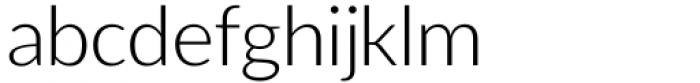 Alilato Thin Font LOWERCASE