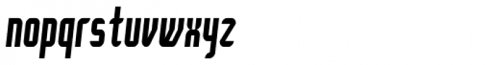 Aline II Bold Italic Font LOWERCASE