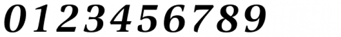 Alinea Serif Medium Italic Font OTHER CHARS
