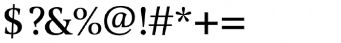 Alinea Serif Font OTHER CHARS