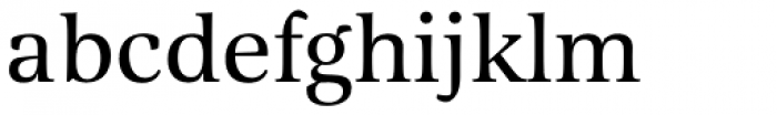 Alinea Serif Font LOWERCASE