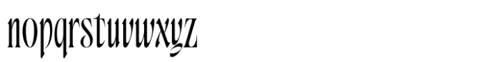 Alingkar Font LOWERCASE