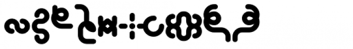 Alio Decor Black Font OTHER CHARS