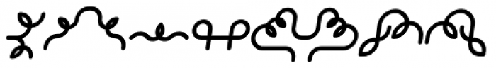 Alio Decor Semi Bold Italic Font LOWERCASE