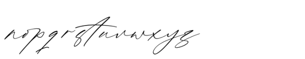 Alister Smitha Italic Font LOWERCASE